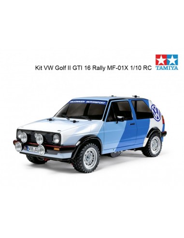 MF-01X RC VW Golf II GTI 16 Rally 1/10 Kit Tamiya
