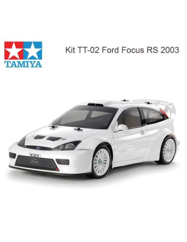 TT-02 Ford Focus RS 2003 RC 1/10 Tamiya