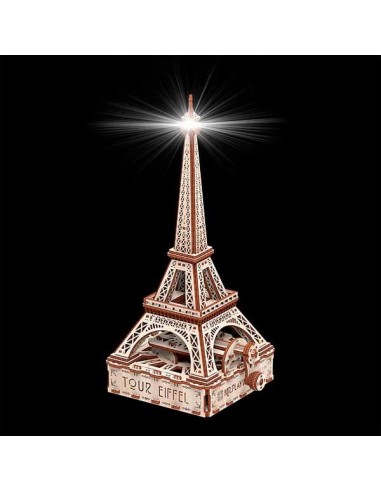 Mr  Playwood Torre Eiffel  Eco - light  163 piezas