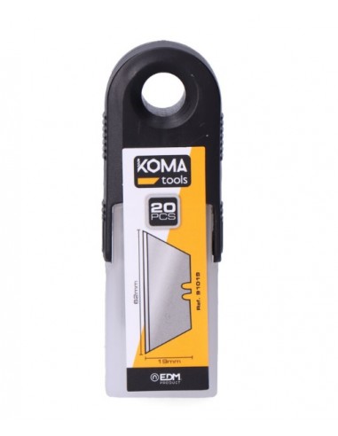 Set 20 cuchillas para Cutter 91016 KOMA TOOLS