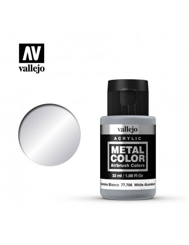 Metal Color - Aluminio Oscuro - Vallejo  32 ml 