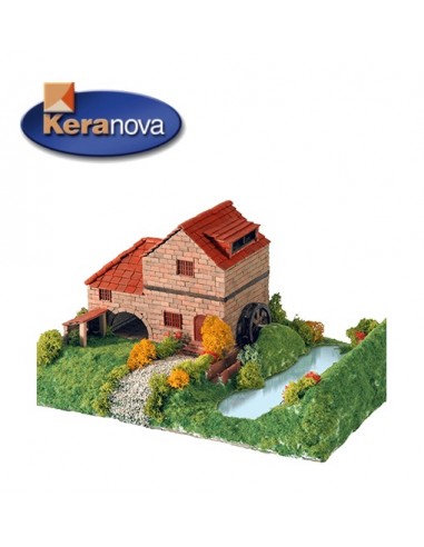 Kit de construcción Casa Rural con Molino Keranova
