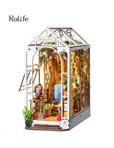 Rolife Garden House 3D Creative Bookends TGB04