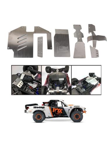 Protecciones en Acero Inox para Traxxas UDR