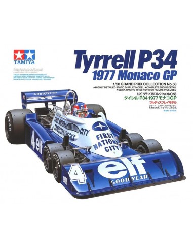 Tyrrell P34 1977 Monaco GP 1/24 Tamiya