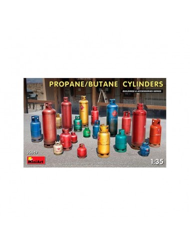 Propane/Butane Cylinders  Escala 1/35 MiniArt