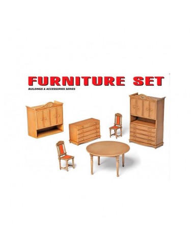 Accesorio Furniture Set escala 1/35 MiniArt