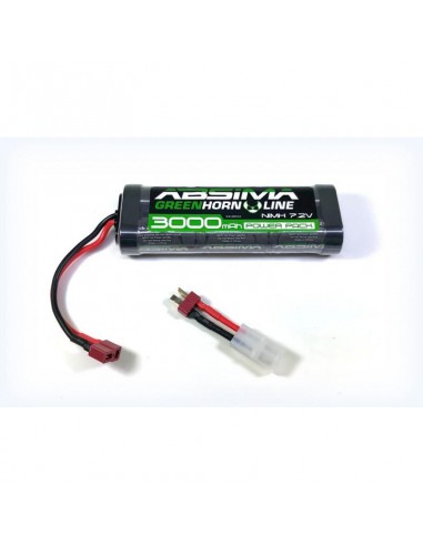 Batería NiMH Stick Pack 7 2V 3000 Greenhorn Absima