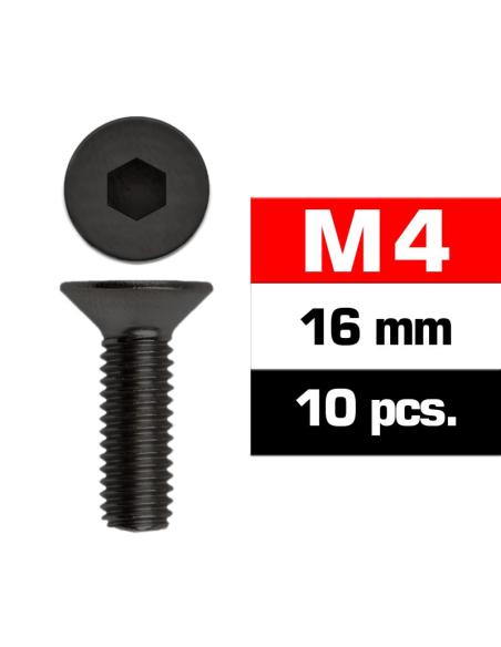 UR161416 Tornillo M4x16mm avellanado (10u.)