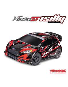 TRAXXAS FORD FIESTA ST RALLY BL-2S - RED