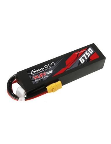 Bateria LiPo GensAce 6750mAh 14 8V 60C 4S