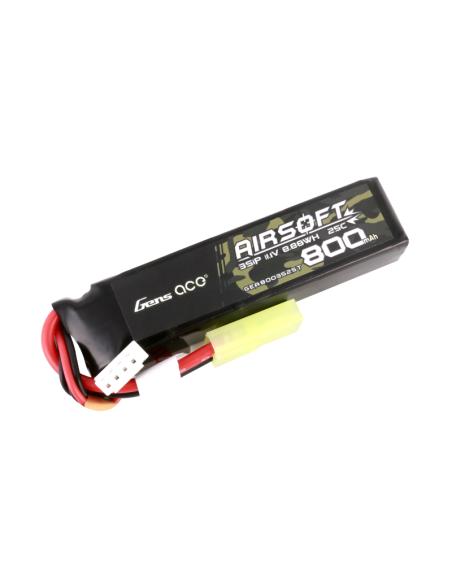 Gens Ace Lipo 800mah 11.1v 25C 3S Tamiya