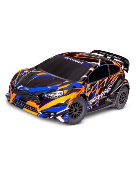 TRAXXAS FORD FIESTA ST RALLY VXL - ORANGE