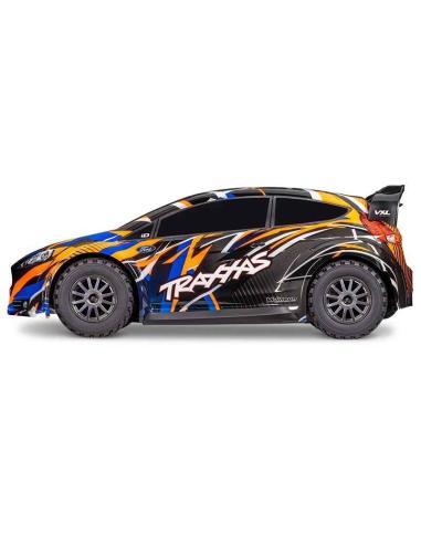 TRAXXAS FORD FIESTA ST RALLY VXL - ORANGE