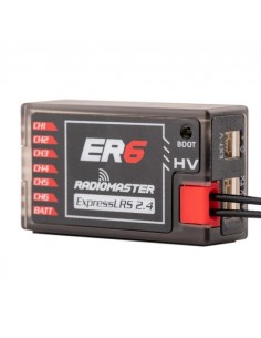 Receptor ER6 Radiomaster 2 4Ghz ELRS PWM