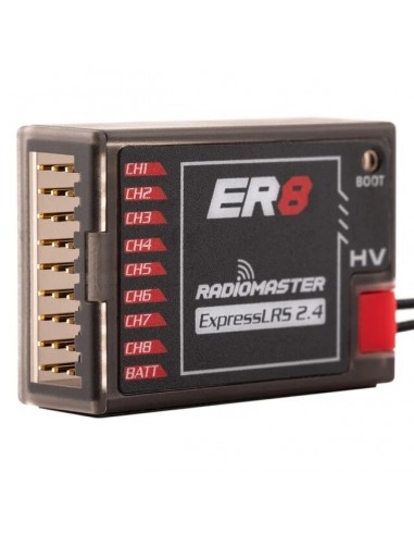 Receptor ER8 Radiomaster 2 4Ghz ELRS PWM
