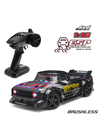 Coche Turing/Drift Brushless RTR 1/16 UDIPower Tru