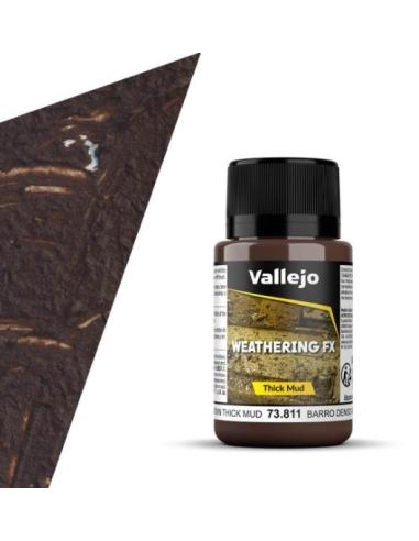 Efecto Barro Denso marrón 40ml Vallejo