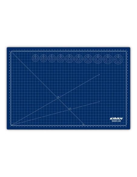 Tapete PVC para corte 900X600x3mm Azul