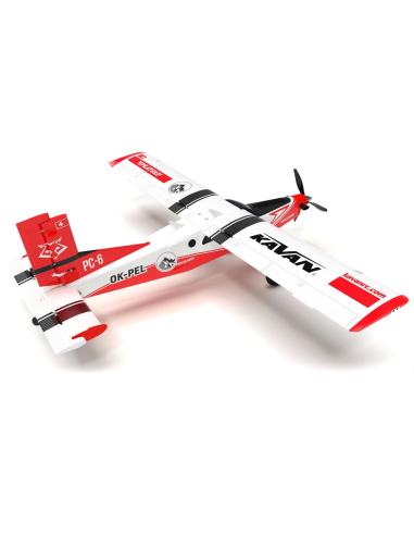 Pilatus PC-6 Porter Kavan ARF Rojo