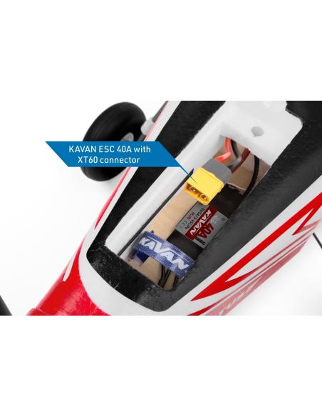 Pilatus PC-6 Porter Kavan ARF Rojo