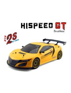 HSP GT PRO 1/10 2 4 GHz Brushless On-road Amarillo