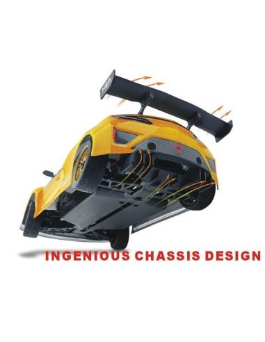 HSP GT PRO 1/10 2.4 GHz Brushless On-road Amarillo