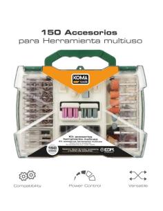 Set 150 accesorios para Mini Herramienta Multiusos