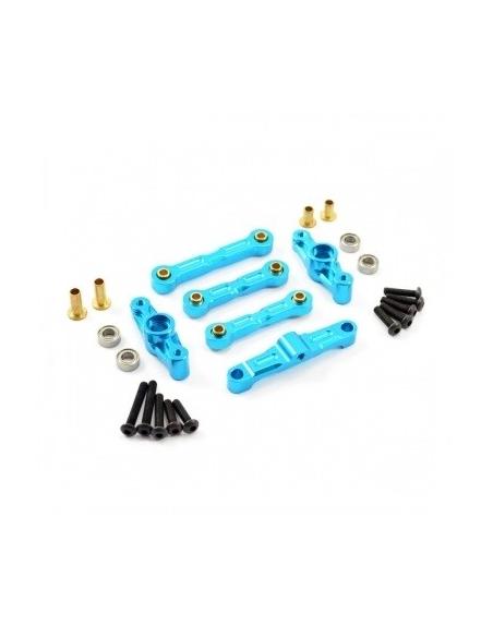 Aluminum steering set for TT02/TT02B