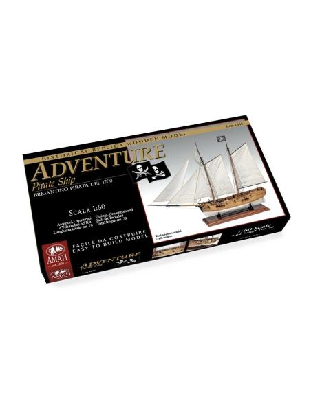 Adventure Nave Pirata Amati 1:60