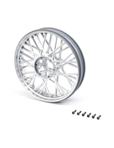 Front Wheel Set  Satin Chrome  Promoto-MX