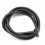 Cable siliconado 10AWG OD 5 5 1M Negro