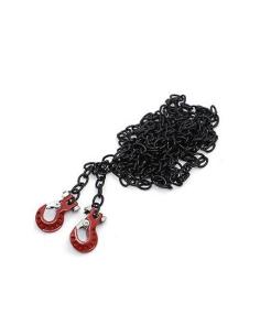 Cadena metálica negra con...