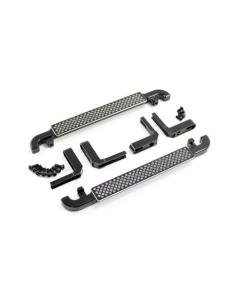 Aluminium Rock Rails Traxxas TRX-4 Black