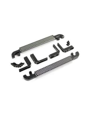 Aluminium Rock Rails Traxxas TRX-4 Black