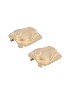 Brass Cover Front/Rear Axle housing Traxxas TRX4