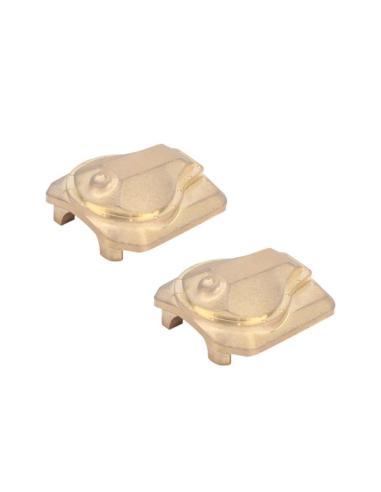 Brass Cover Front/Rear Axle housing Traxxas TRX4