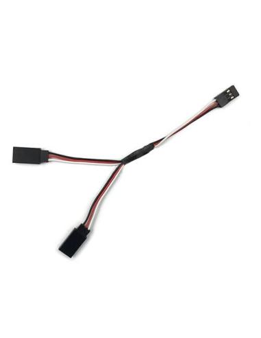 Alargo de servo en  Y  con conector Futaba 20cm 