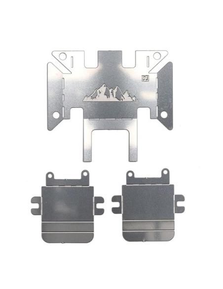 Protecciones chasis en aluminio para TRX4M 1/18