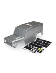 TRX8011 Body Land Rover Defender TRX4 Traxxas Grey