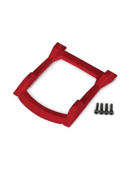 Skid plate roof  body  RED Rustler Traxxas