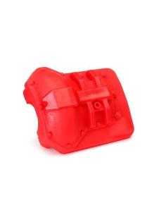 Differential cover F/R Red TRX4 Traxxas