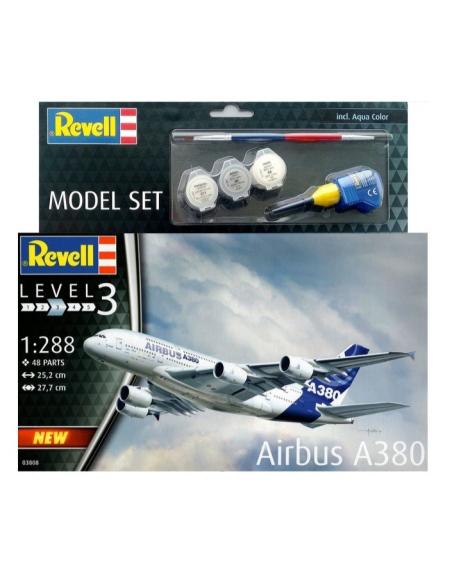 Avión Airbus A380 Revell 1/288 Model Set