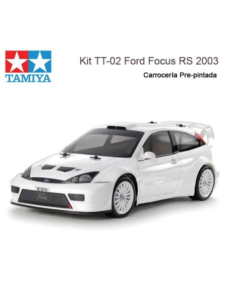 TT-02 Ford Focus RS Custom RC 1/10 Tamiya Pre-pint