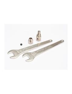 Motor coupler  collet style/ GS 4x3 SS  with threa