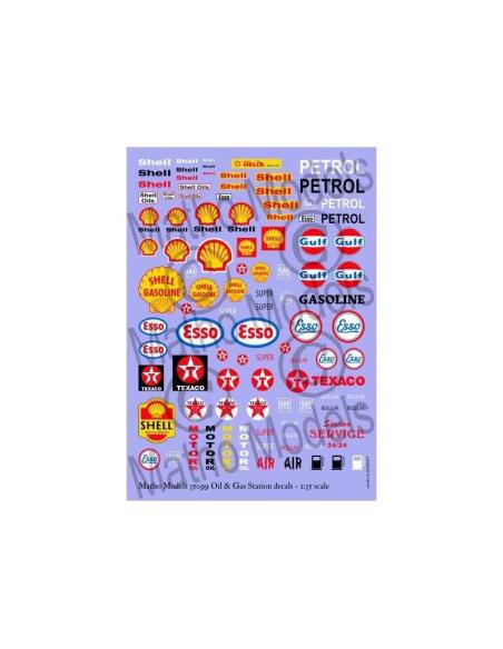 Matho Calcas Aceites y Gasolineras  Escala  1/35