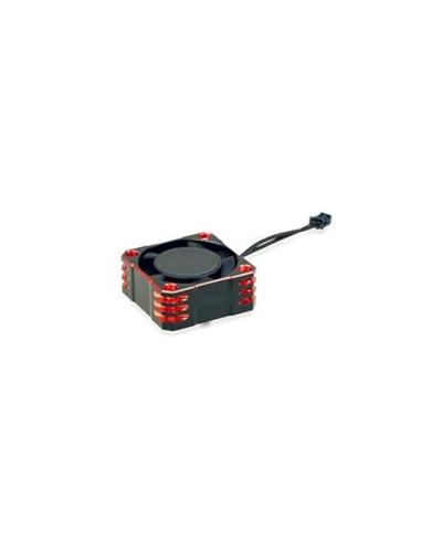 Aluminium 25x25 Fan for ESC Motor Orange/Black