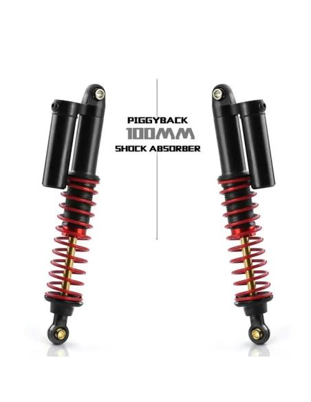 Pareja de amortiguadores PiggyBack 100mm  2u 