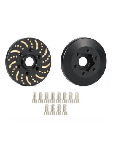 Brass Hub Countenweight 6 holes 9mm Brake 1 9/2 2