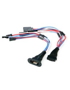 Triple Servo Wing Harness With Flange Mount 150mm